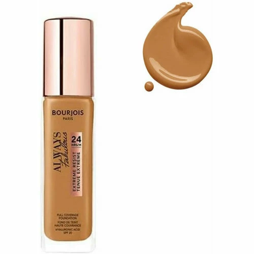 Bourjois Always Fabulous Foundation 24h Spf20 510 Karamell Gold 30ml 3 Bourjois Always Fabulous Foundation 24h Spf20 510 Karamell Gold 30ml